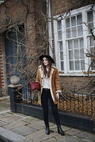 classic shearling coat