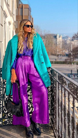 how to style color blocking