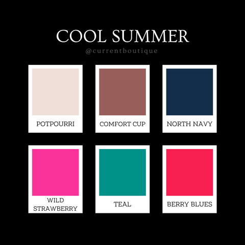 cool summer color palette