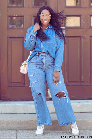 vintage denim at consignment stores