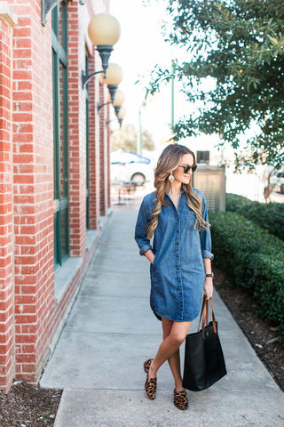 denim dress for fall 2023