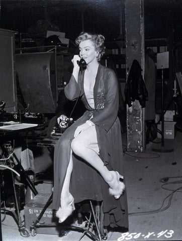 Marilyn Monroe peep toe shoes