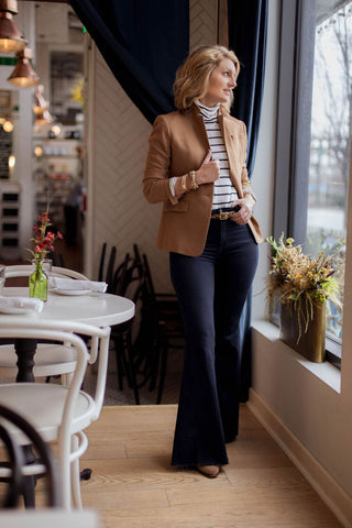unstructured blazer 2023 outfit