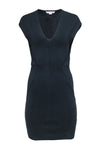 V-neck Cap Sleeves Sheath Bandage Dress/Bodycon Dress/Sheath Dress