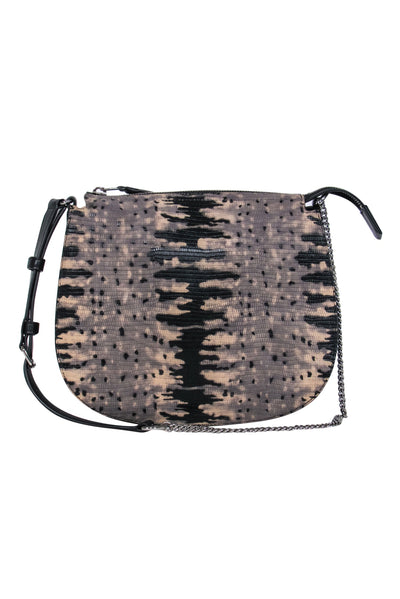 Yves Saint Laurent - Black Leather Shoulder Bag w/ Antler Handle – Current  Boutique