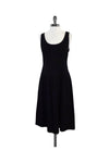 Hidden Back Zipper Scoop Neck Sleeveless Dress