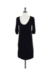 Sweater Cashmere Pocketed Scoop Neck Dress