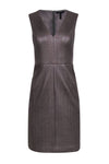 Sexy V-neck Winter Long Sleeves Sleeveless Sheath Sheath Dress/Evening Dress