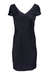 Tall Stretchy Short Sleeves Sleeves Plunging Neck Bandage Dress/Party Dress/Midi Dress