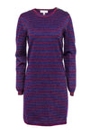 Tall Sweater Striped Print Dress