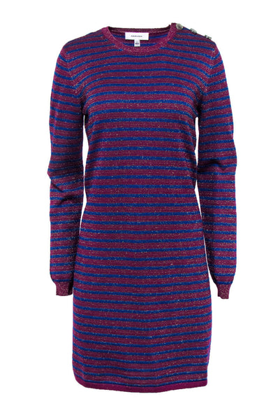 Tall Sweater Striped Print Dress