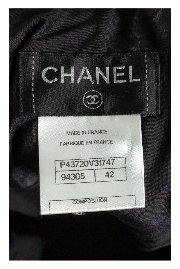 Current Boutique-Chanel - Black Pencil Skirt Sz 10