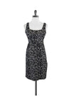 Tall Pocketed Sleeveless Floral Print Dress