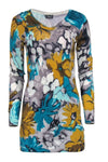 Tall Tall V-neck Floral Print Round Neck Spring Winter Fitted Bodycon Dress