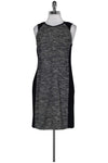 Sophisticated Round Neck Above the Knee Sleeveless Fitted Back Zipper Dress
