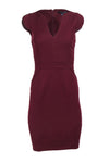 Short Sleeves Sleeves Sheath Sheath Dress