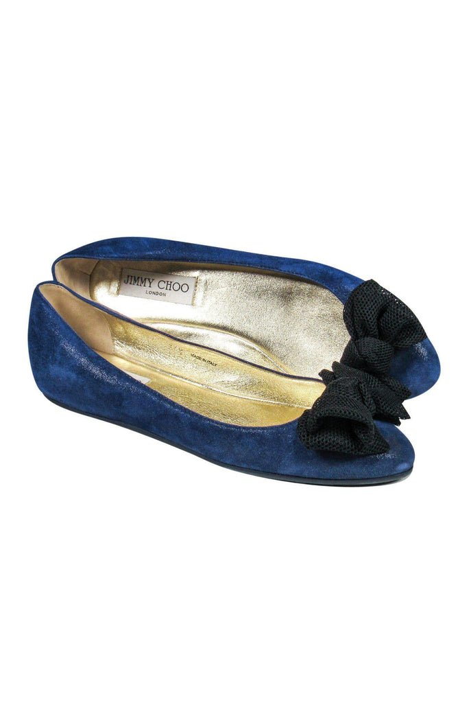 jimmy choo royal blue shoes