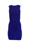 Sleeveless Crew Neck Bodycon Dress/Party Dress