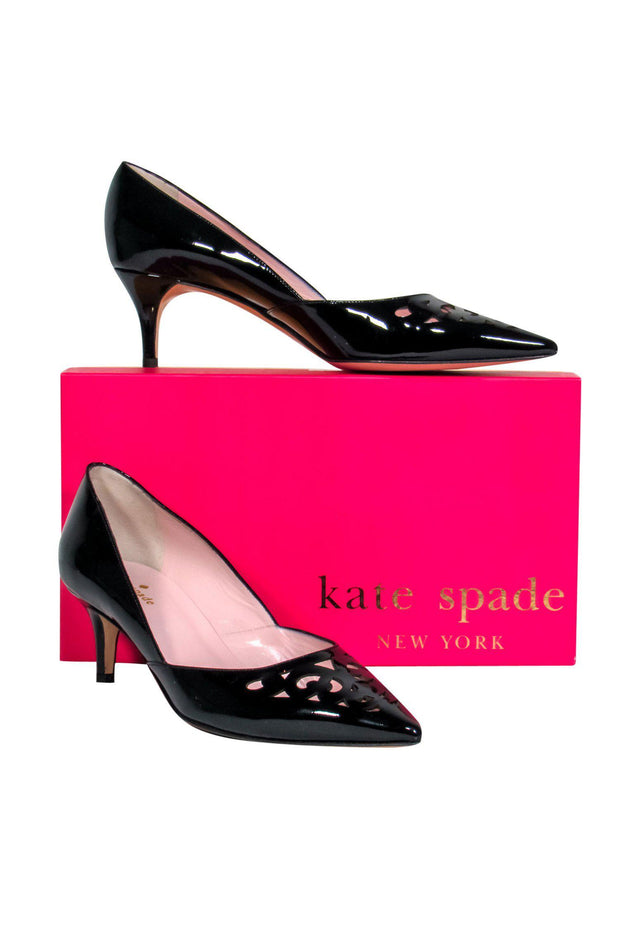 Kate Spade - Black Patent 