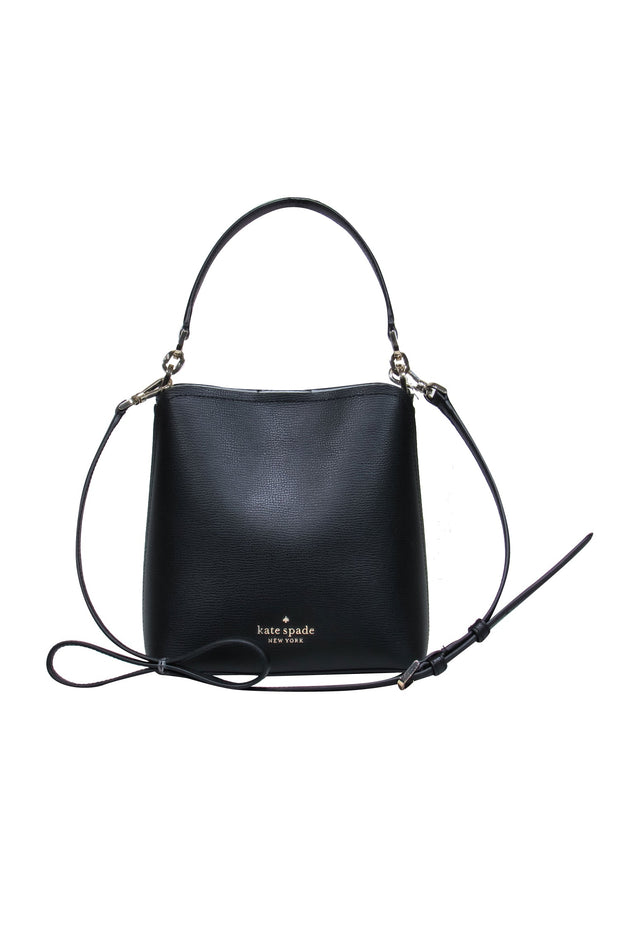 Kate Spade - Black Satchel-Style Crossbody w/ Detachable Strap – Current  Boutique