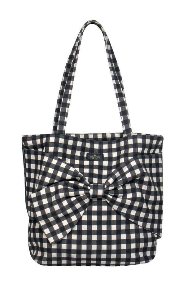 kate spade gingham purse