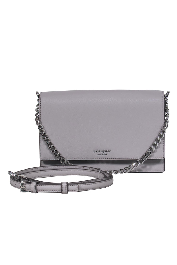 Kate Spade - Light Gray Textured Leather 