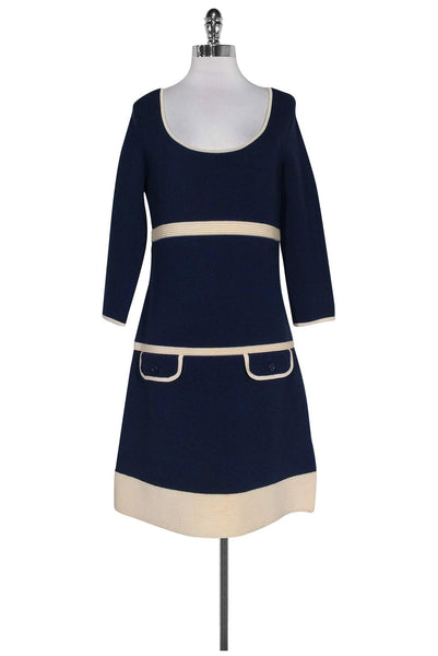 Pocketed Round Neck Above the Knee Dress