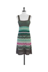 Tank Chevron Print Dress