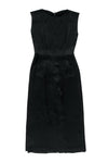 Hidden Back Zipper Illusion Pocketed Scoop Neck Sleeveless Party Dress/Jumpsuit