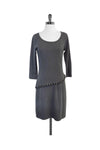 Scoop Neck Sweater Dress