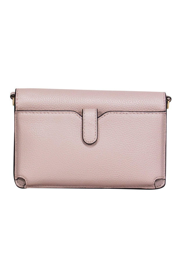 Michael Kors - Light Pink Pebbled Leather Crossbody – Current Boutique