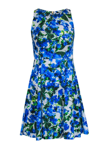 Sleeveless Spring Cotton Floral Print Dress