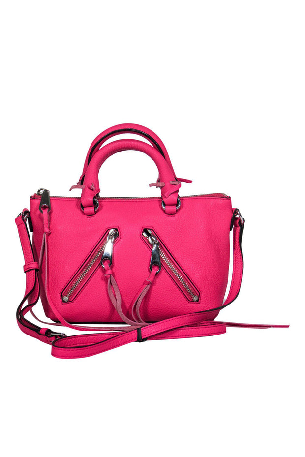 hot pink rebecca minkoff purse