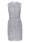 Sleeveless Tweed Sheath Sheath Dress