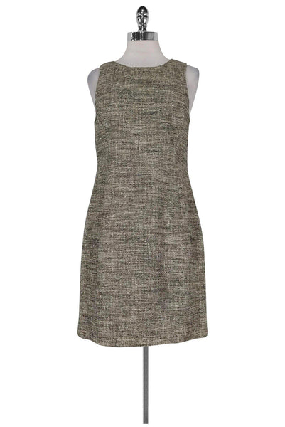 Round Neck Sleeveless Cocktail Above the Knee Fitted Dress