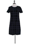 Short Sleeves Sleeves Round Neck General Print Above the Knee Dress