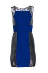 Round Neck Sheath V Back Sheath Dress/Party Dress