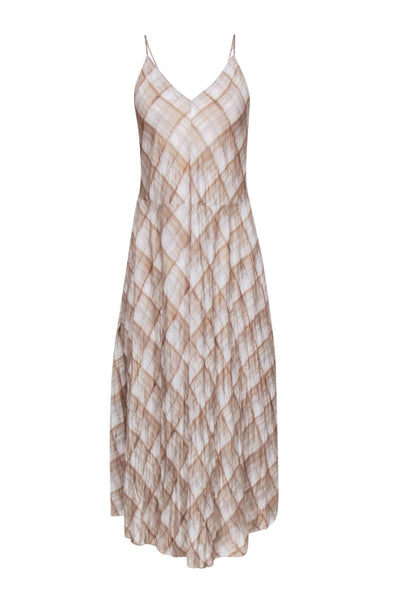 A-line V-neck Polyester Sleeveless Spring Fall Turtleneck Maxi Dress