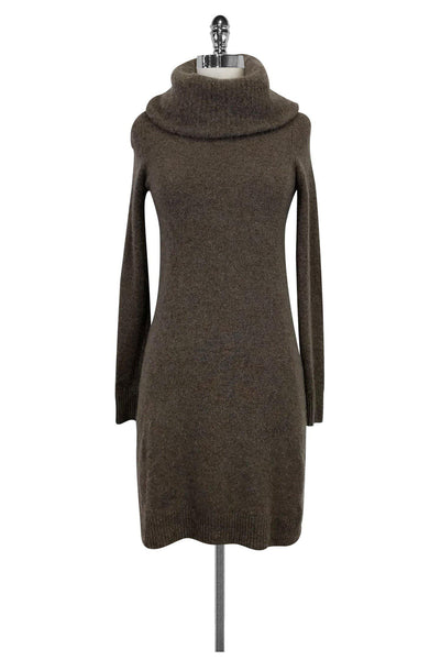 Turtleneck Cashmere Long Sleeves Dress