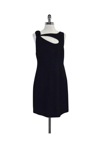 Cutout Hidden Side Zipper Sleeveless Dress