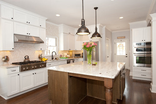 river white granite kitchen