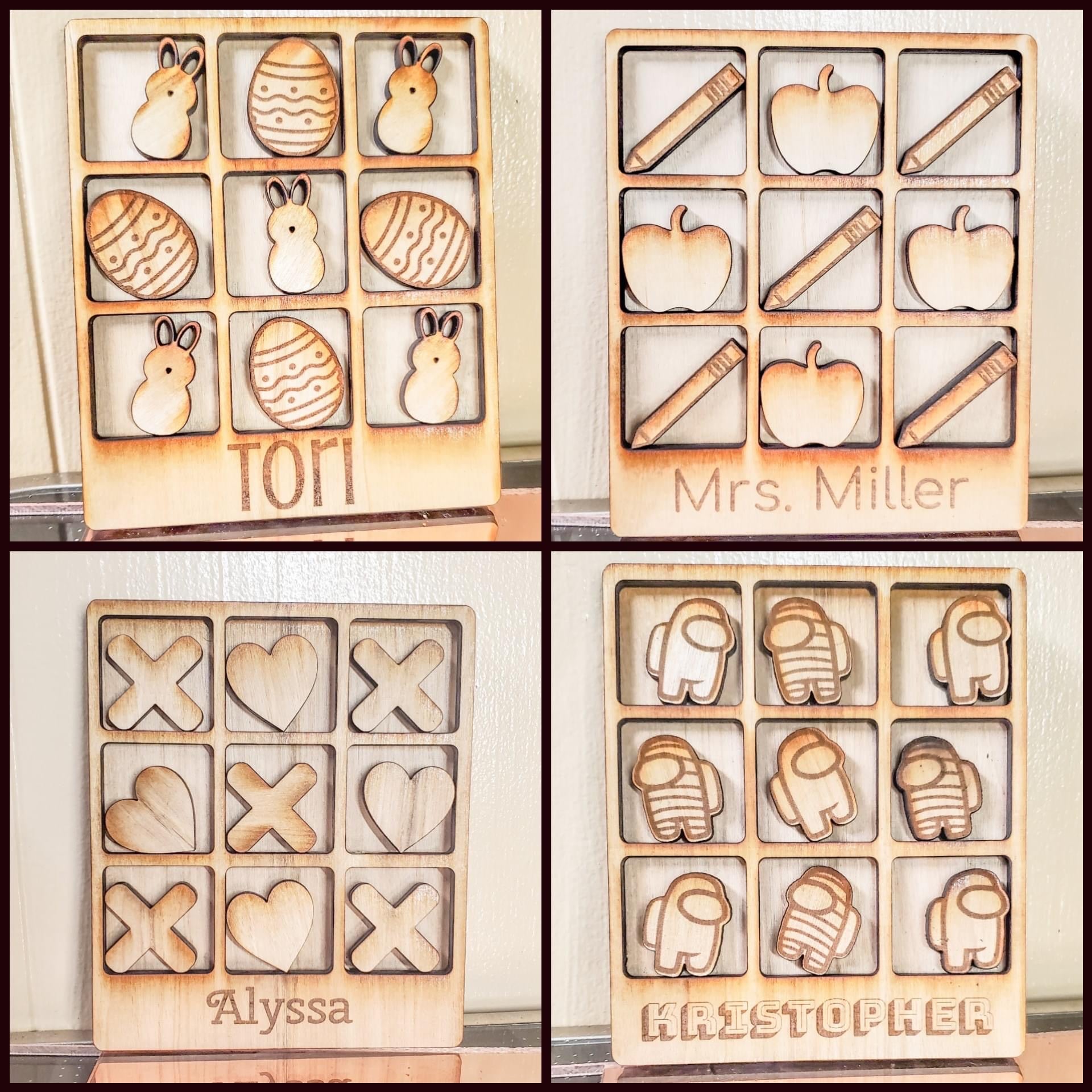 TIC TAC TOE WITH PERSONALIZATION