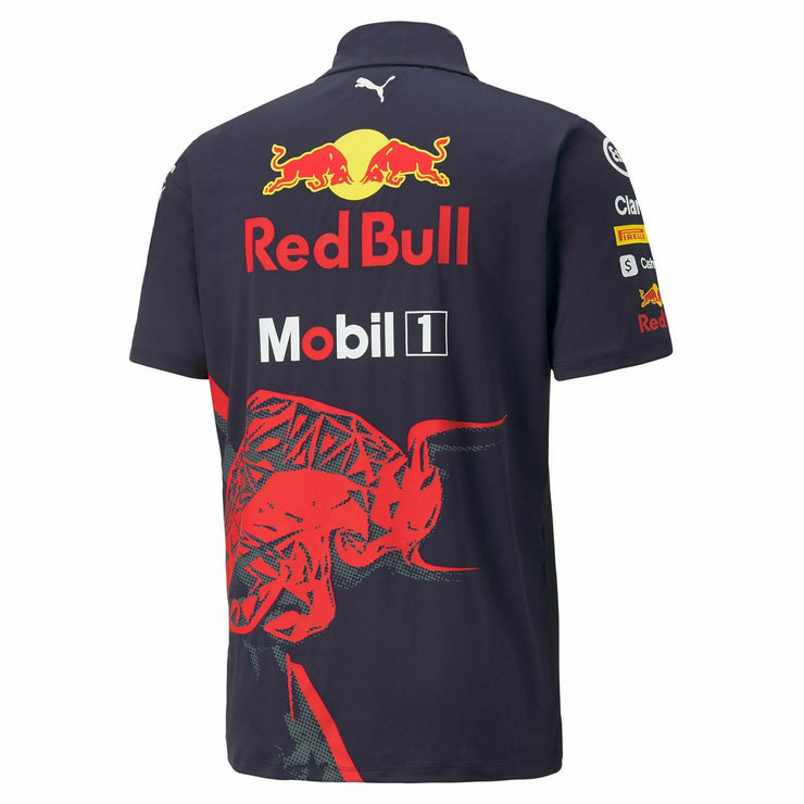2020 Puma Red Bull Racing F1 Team polo shirt men blue Verstappen Perez 