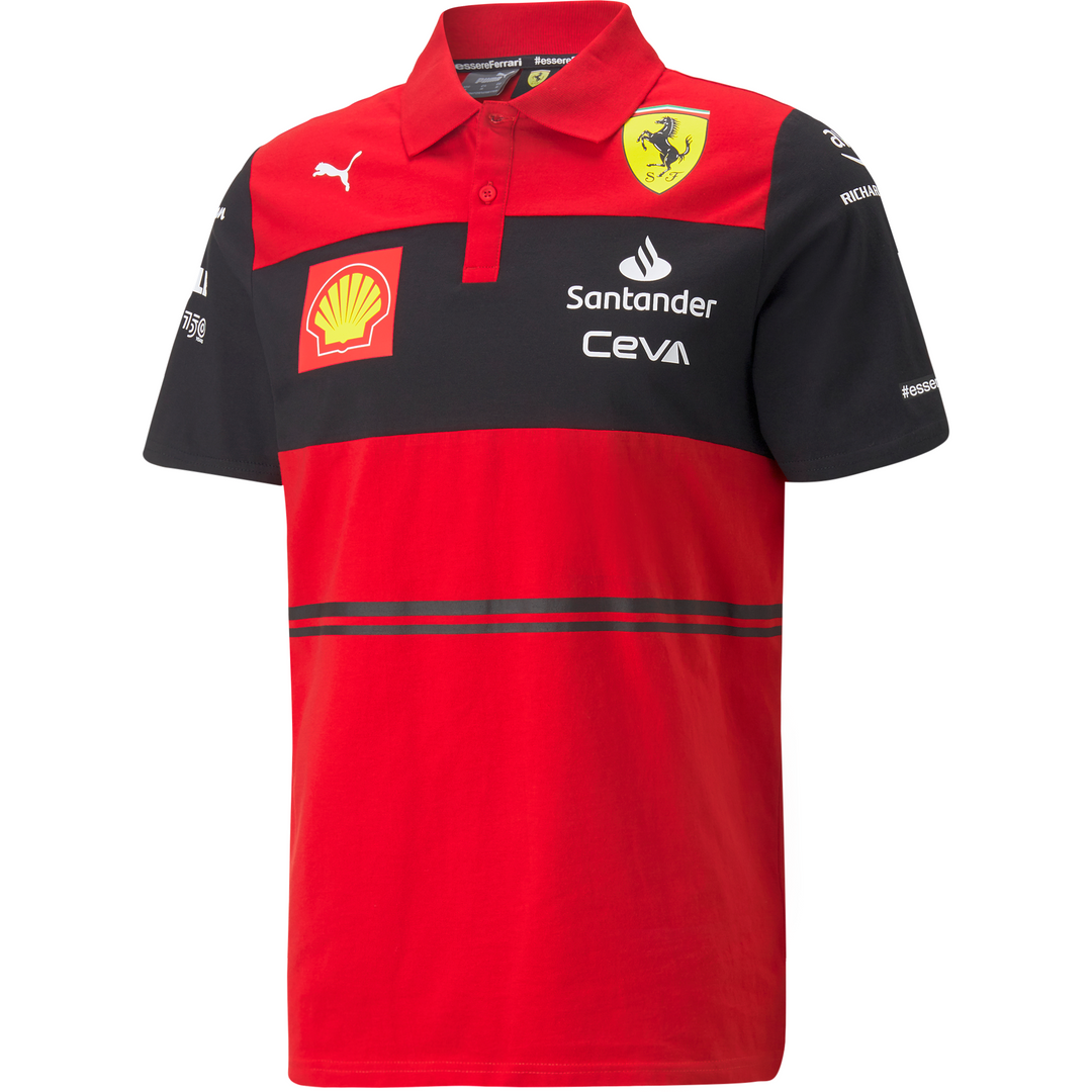 Racing Scuderia Ferrari F1 Team Baseball Jersey Shirt Custom Name