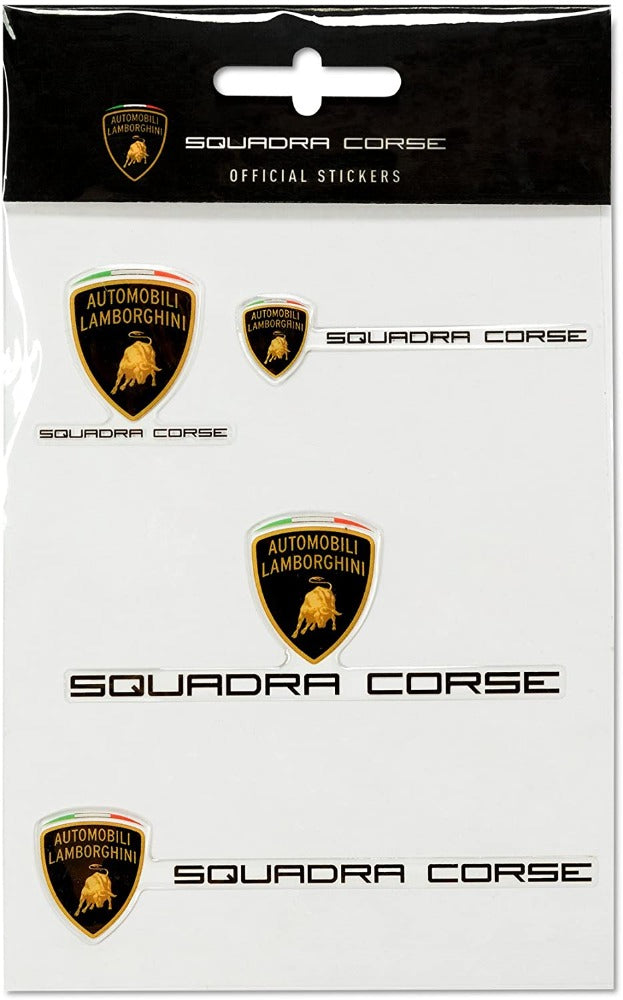 Automobili Lamborghini Squadra Corse GT3 Sticker Sheet Resin