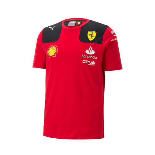 Comprar Camiseta Charles Leclerc Ferrari F1. Disponible en rojo, hombre