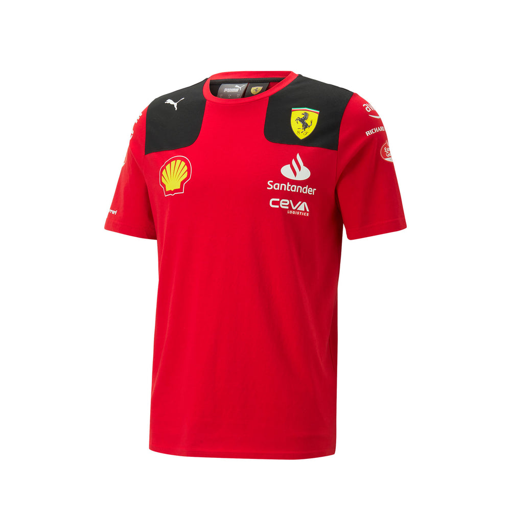 Camiseta Scuderia Ferrari F1 Team 2022 para hombre, Rojo - : Deportes y  Actividades al Aire Libre 