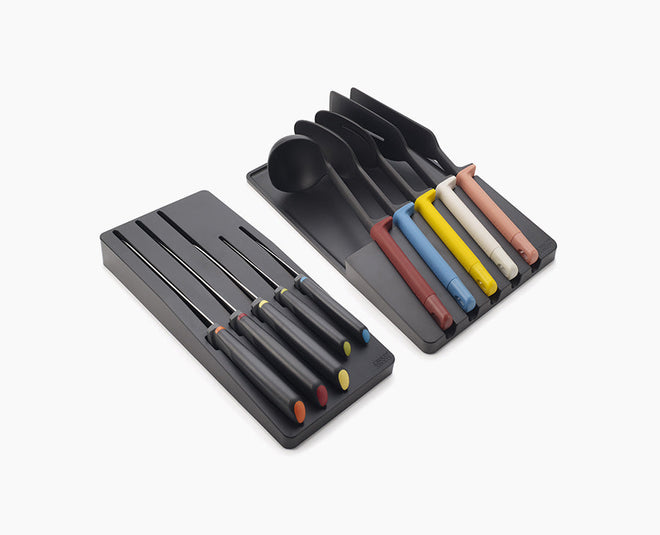 Elevate™ SlimBlock 5-piece Multicolour Knife Set with Sharpener