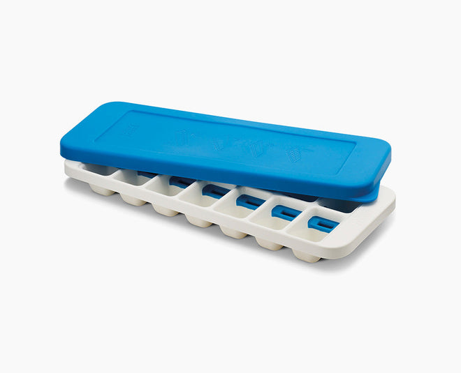 Flow™ Pack of 2 Easy-fill Blue Ice-cube Trays