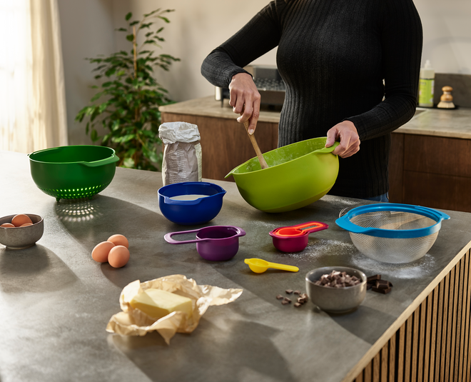 Nest™ Glass Multicolour Food Storage Set